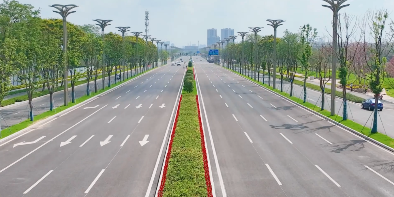 太炫酷啦！德陽首條“智慧道路”試通車！位置在……